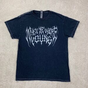 When We Were Young Festival 2022 T-Shirt Mens M Black Rock Band Lineup Emo